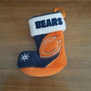 Chicago bears stocking ornament